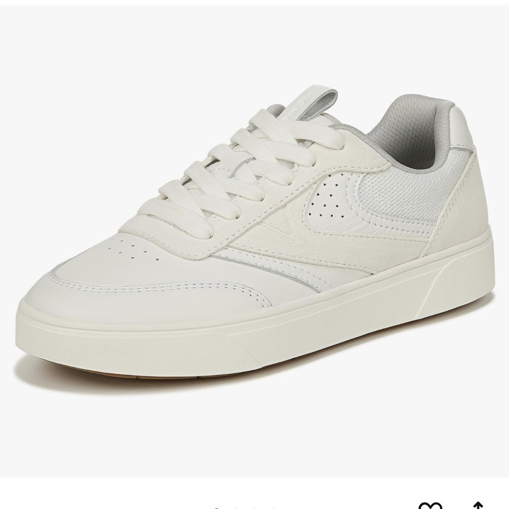 Vionic Woman’s Rebel Kamelle Lace Up All‎ White Sneakers